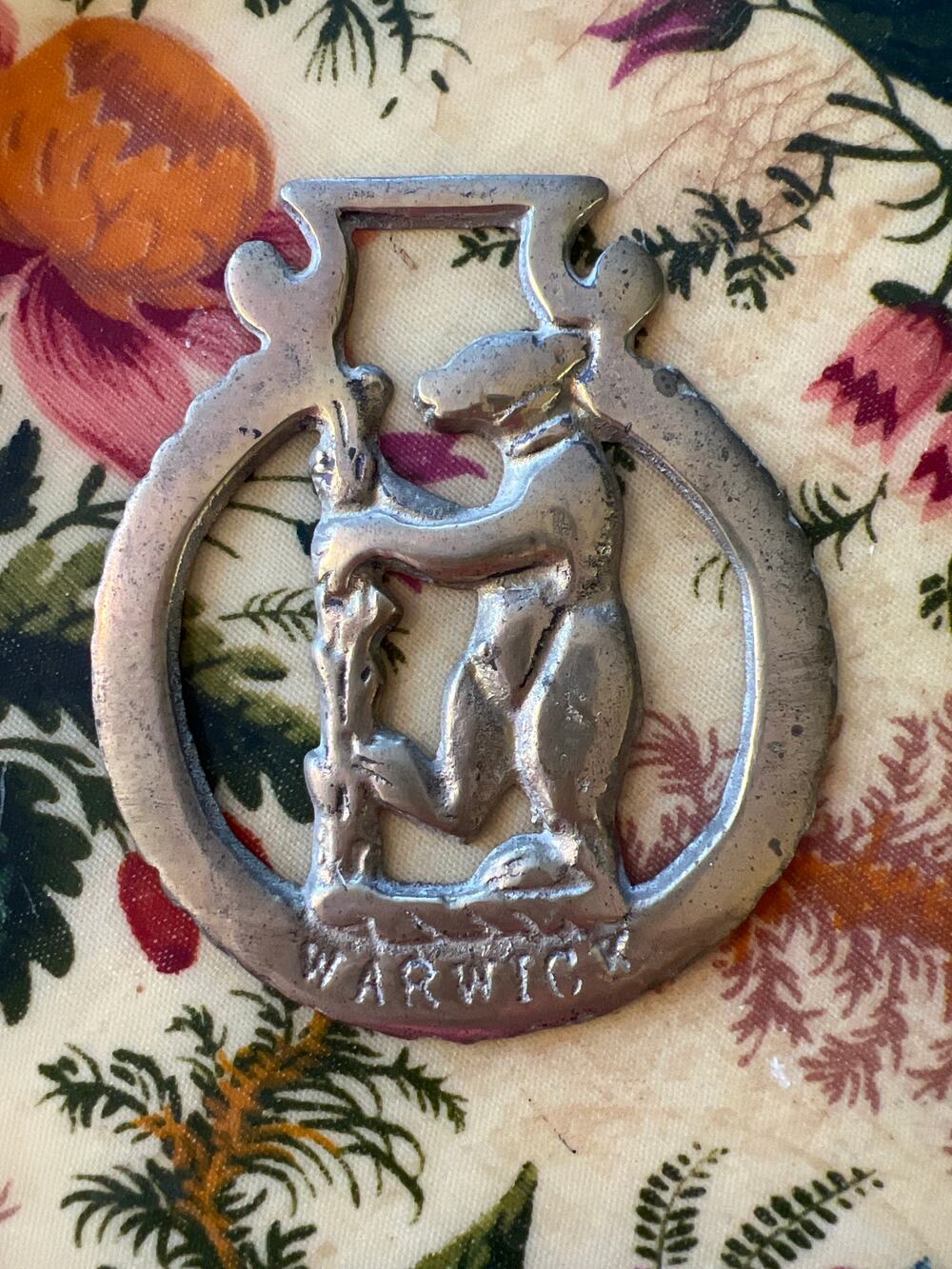 Brass Medallion: Bear & Warwick Design